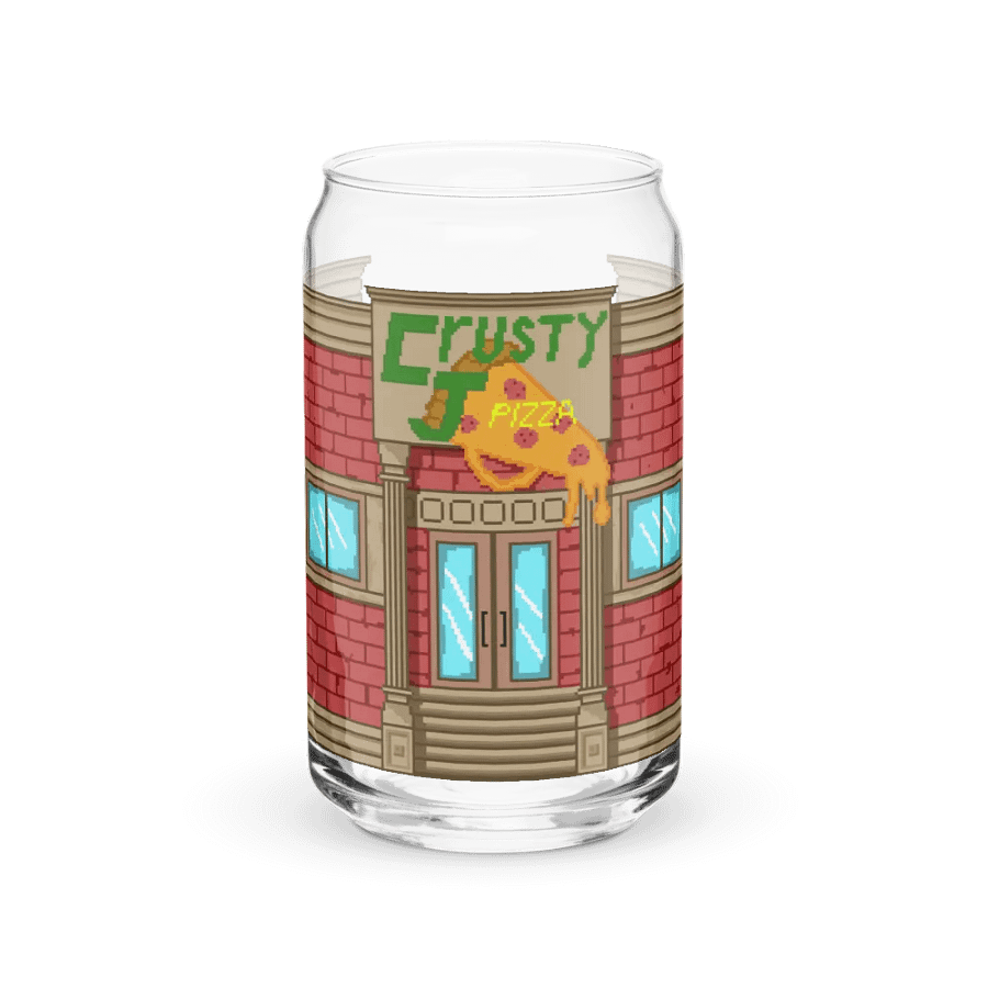 CrustyJ's Pizza Can Glass product image (2)