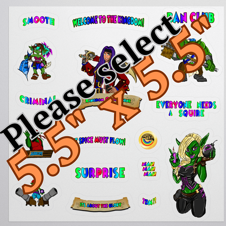 gobo sticker collection 1 product image (1)