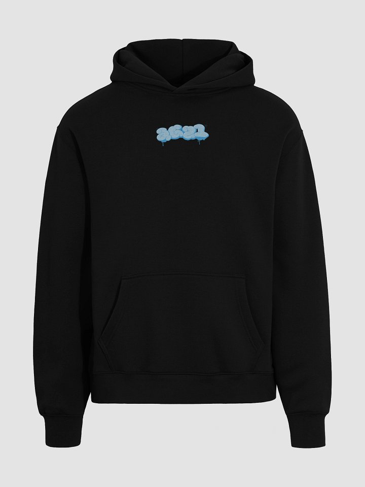 Graffiti Hoodie - Blue product image (1)
