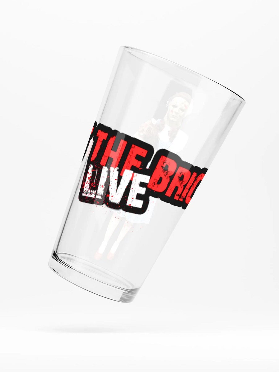 Hit the Bricks Pint Glass product image (5)