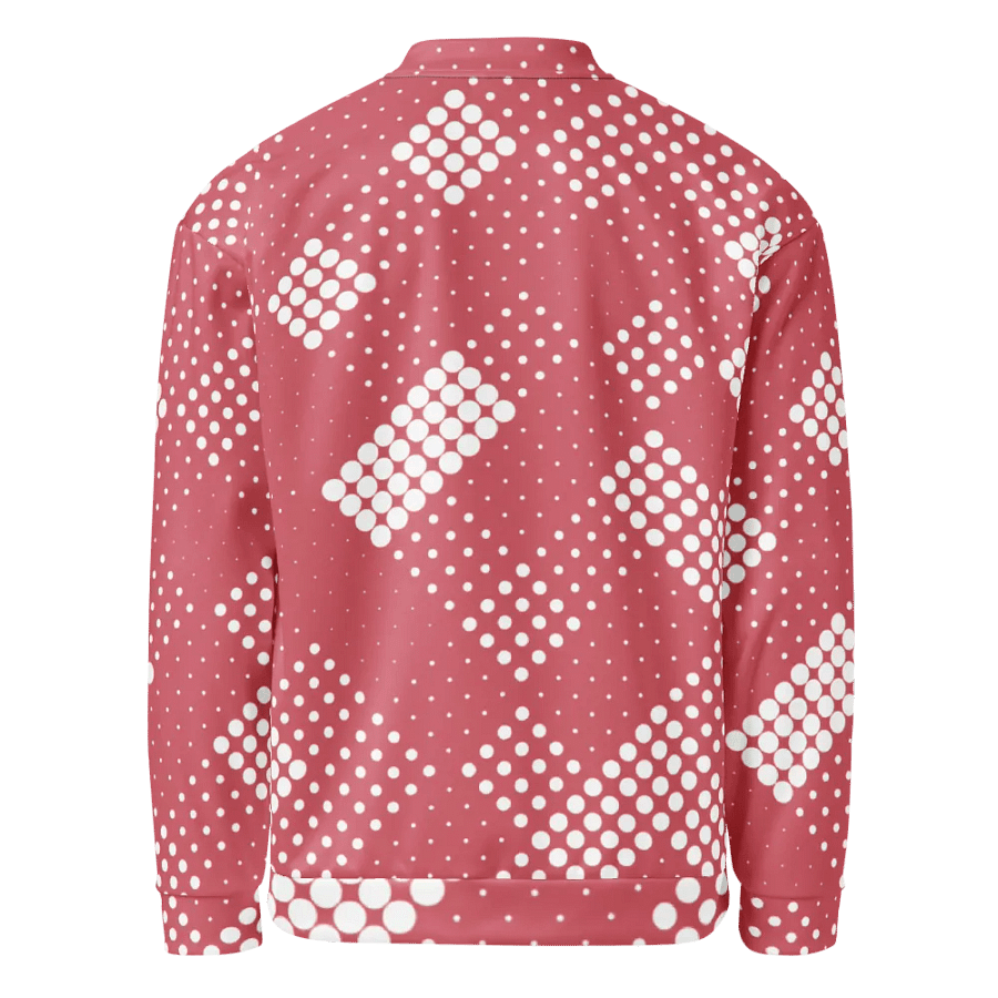 Customizable Geo Dot Bomber Jacket product image (4)