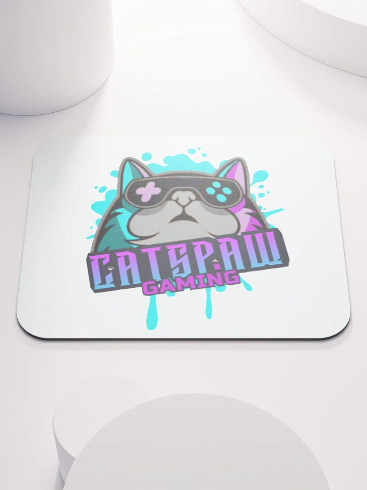 Classic Mouse Pad w/ CatsPaw Gaming Logo product image (1)