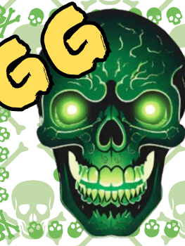 Twitch Emote Skulls "GG" product image (1)
