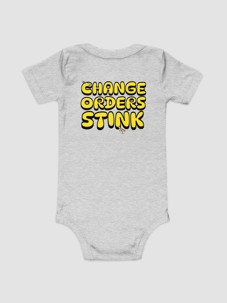 Change Orders Stink Baby One Piece product image (1)