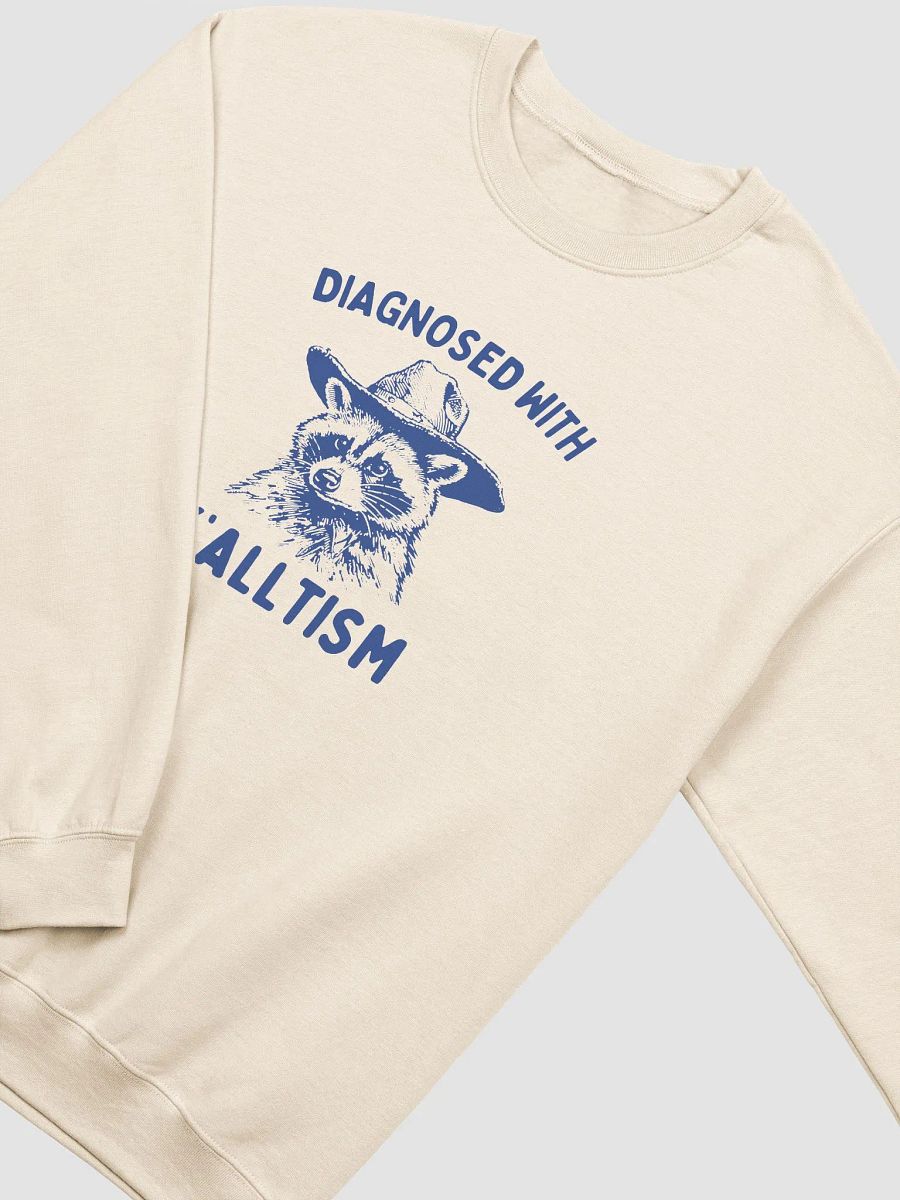 Diagnosed with y'alltism Crewneck product image (2)