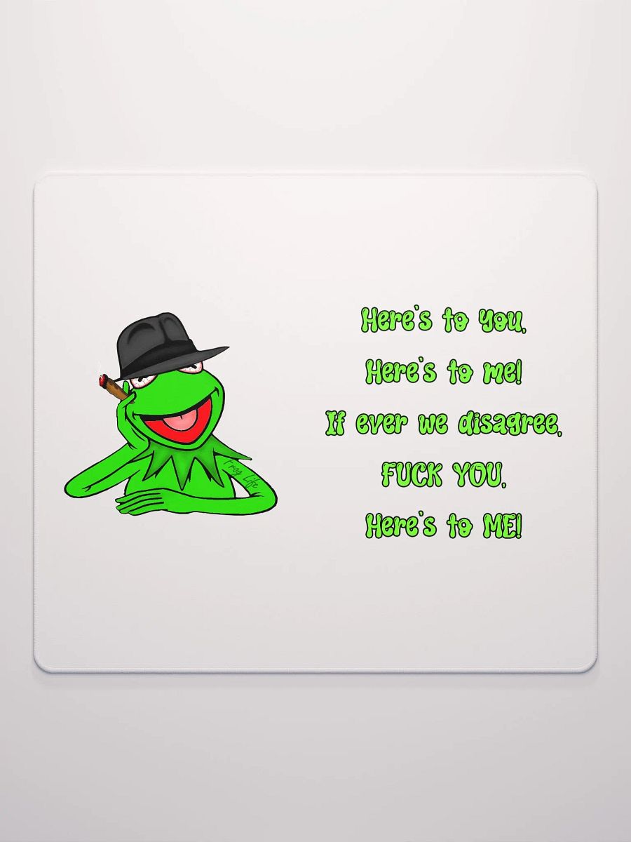 Irreverent Kermit Gaming Mouse Pad product image (4)