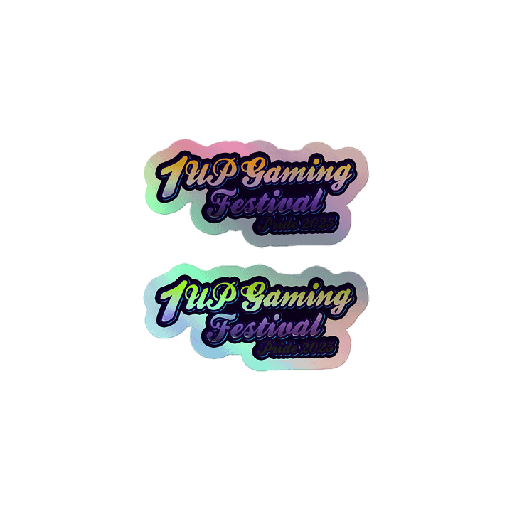 1UP Gaming Festival Nonbinary Pride 2025 Stickers product image (1)