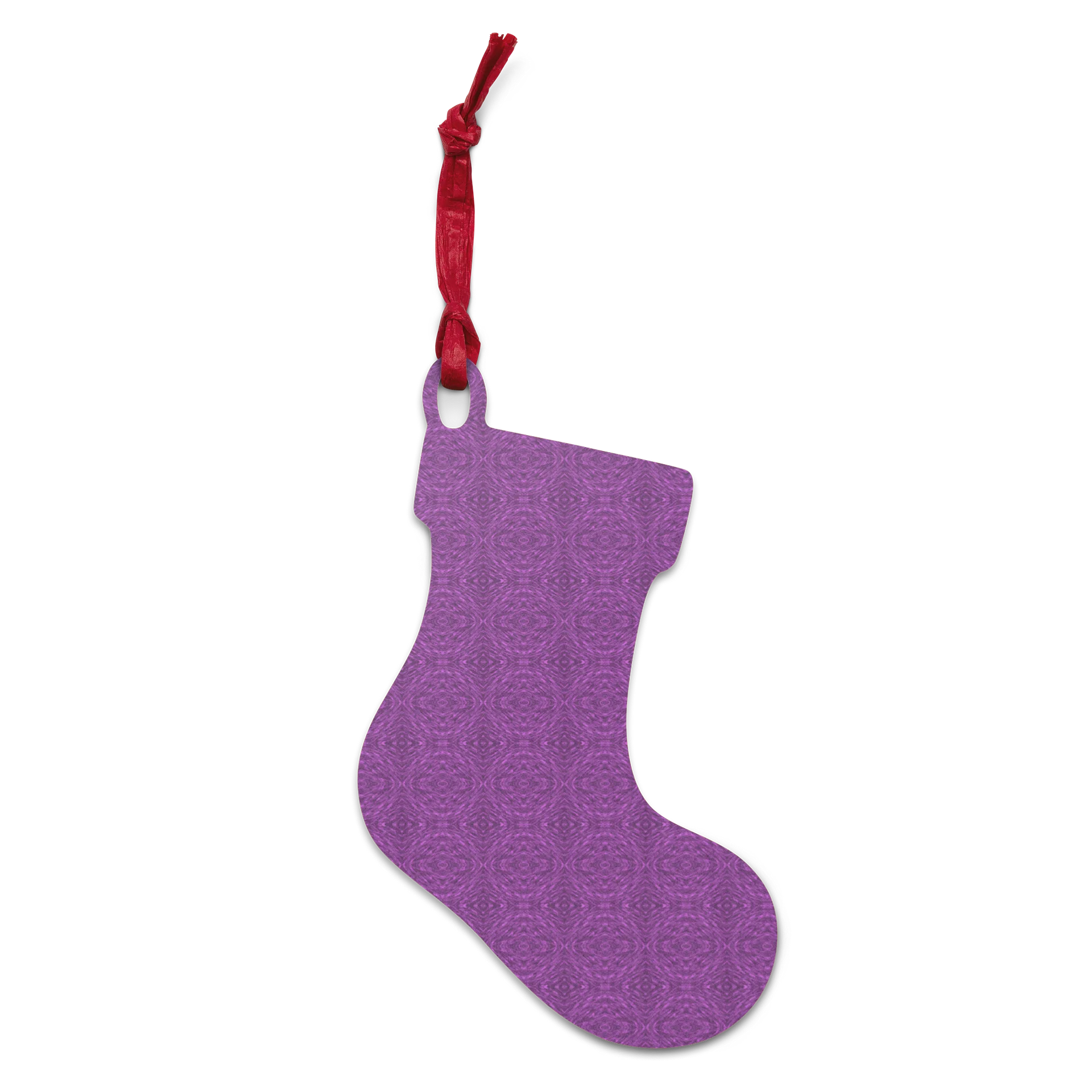 Plum Solstice – Wooden Christmas Ornament product image (3)