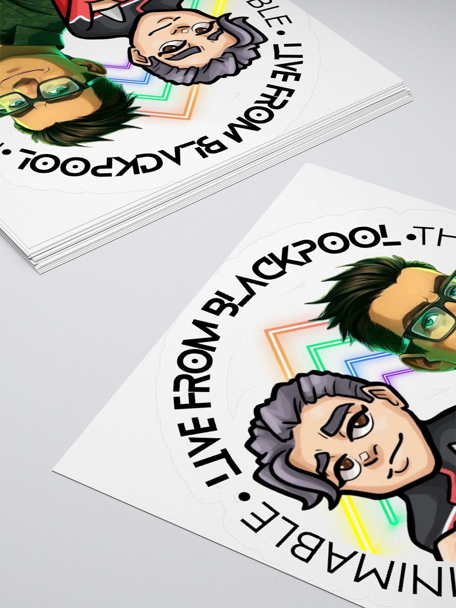Minimable x That’s_CDB2U Blackpool Duel Stream Sticker product image (4)