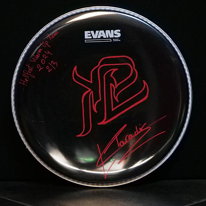 Warm Up Hellfest - KPV - Collector Drumhead ! 12