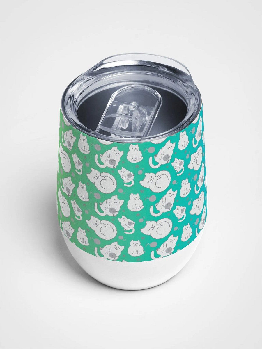 KITTY goes HERE! • wine tumbler by Allcolor product image (4)