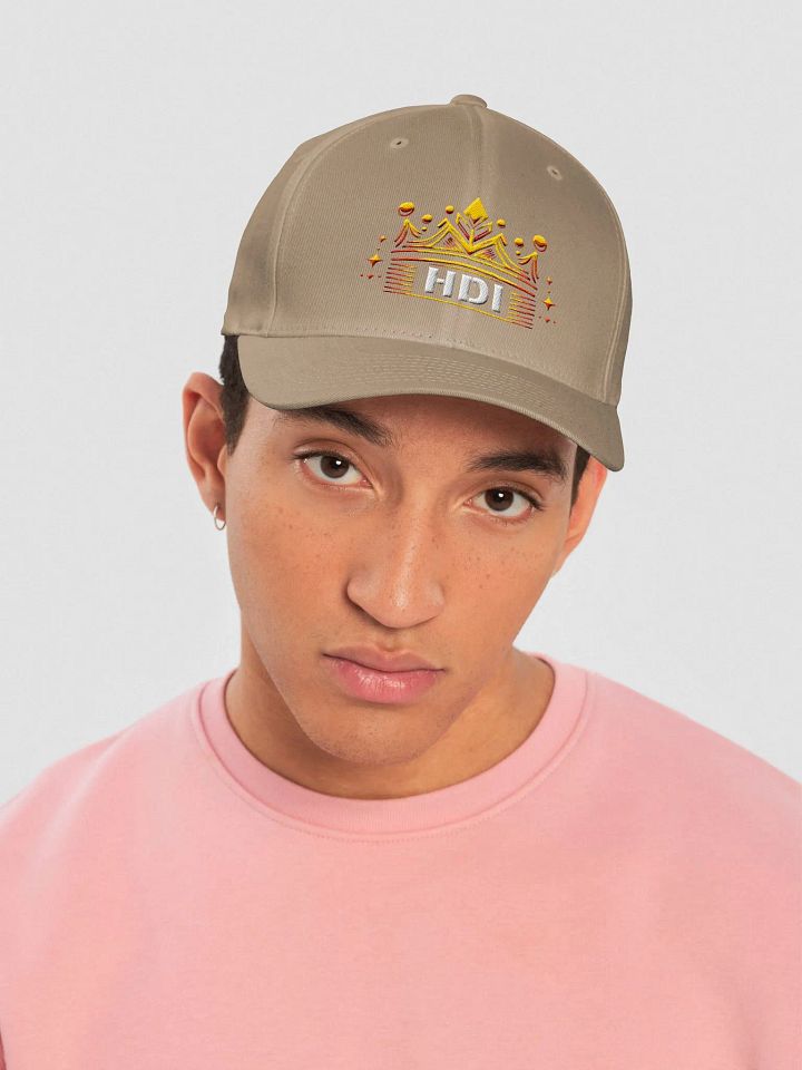 HDI Gold Crown - Flexfit Structured Fitted Hat product image (2)