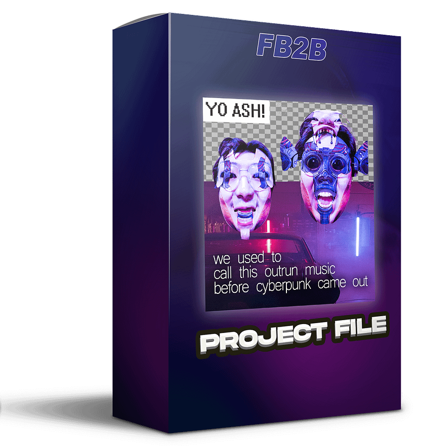 Cyberpunk x Hybrid Trap Project File, 