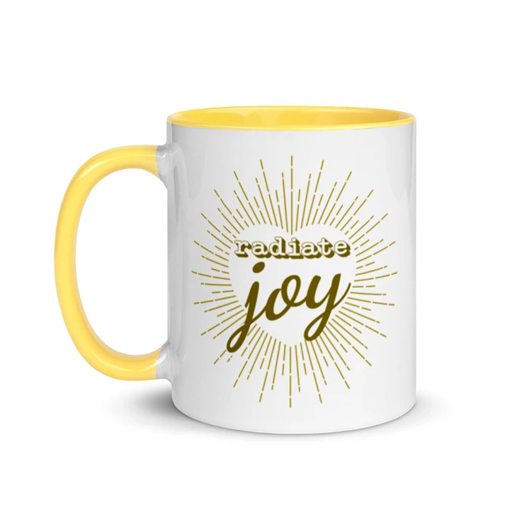 Radiate Joy - YELLOW Mug product image (1)