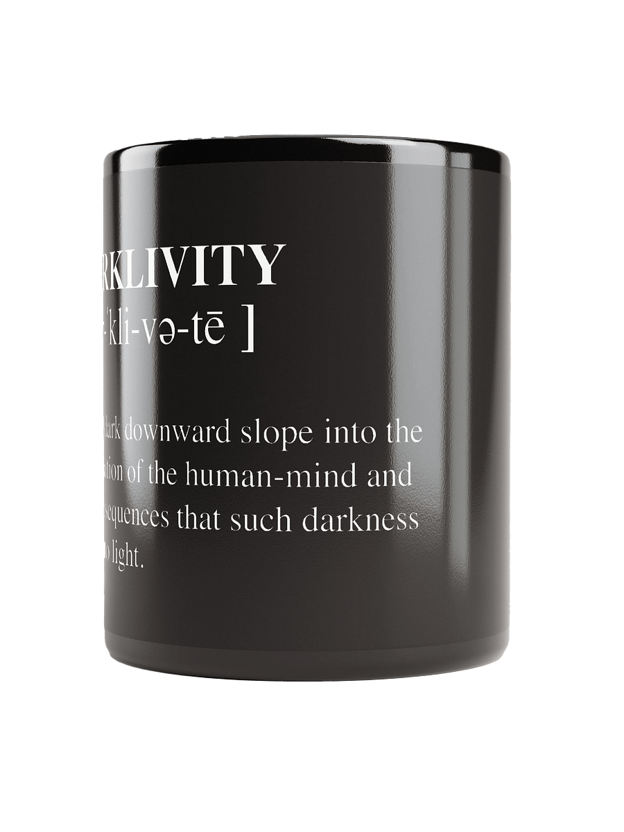 DARKLIVITY Definition Mug | Black product image (3)
