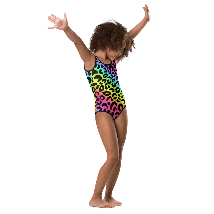 Colorful Swimsuit for Girls, Leopard Collection product image (2)