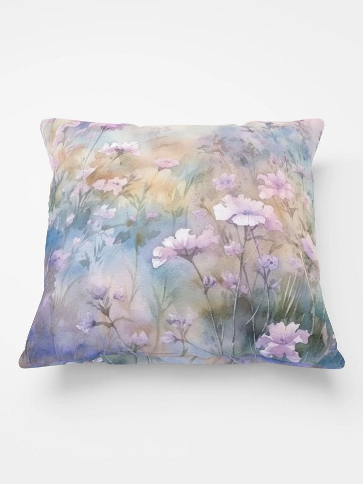 Wildflower Meadow In Pastel All-Over Print Pillow product image (1)