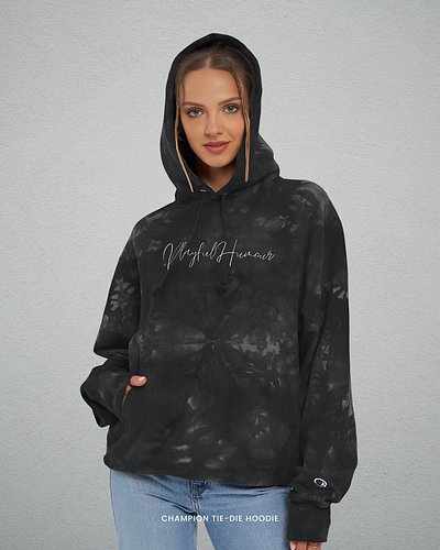 Champion Tie-Dye Hoodie : New Drop Just Landed. (link in bio)