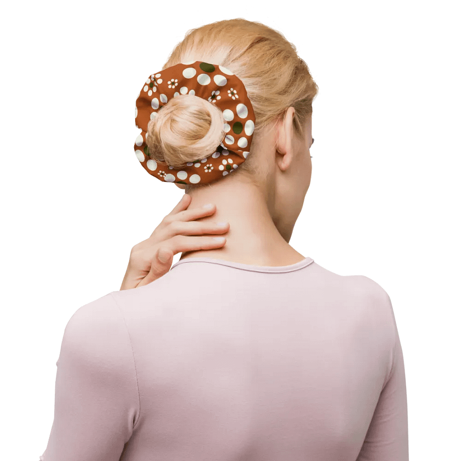 Mexican Terracotta Flowers Scrunchie product image (11)