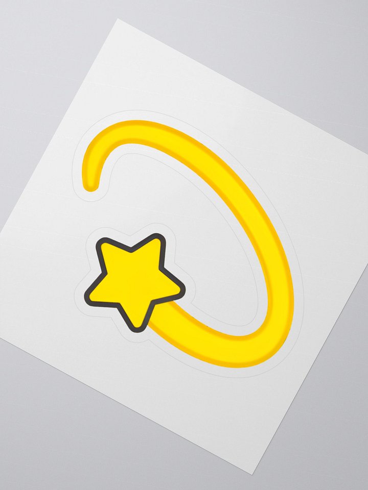 Cosmic Swoosh Kiss Cut Stickers product image (2)