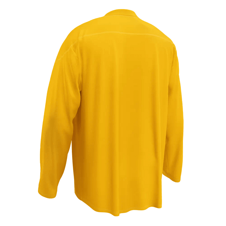 Plain Color Amber Hockey Fan Jersey product image (2)