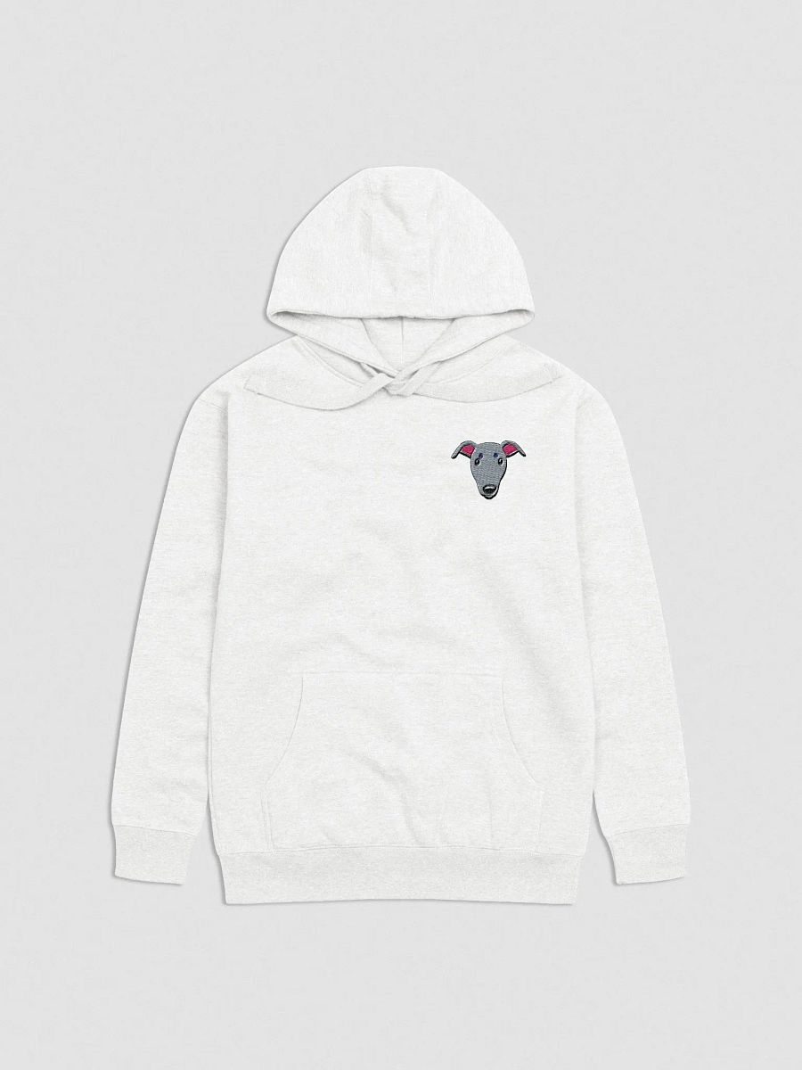 Stylized Whippet Dog Embroidered Hoodie product image (1)
