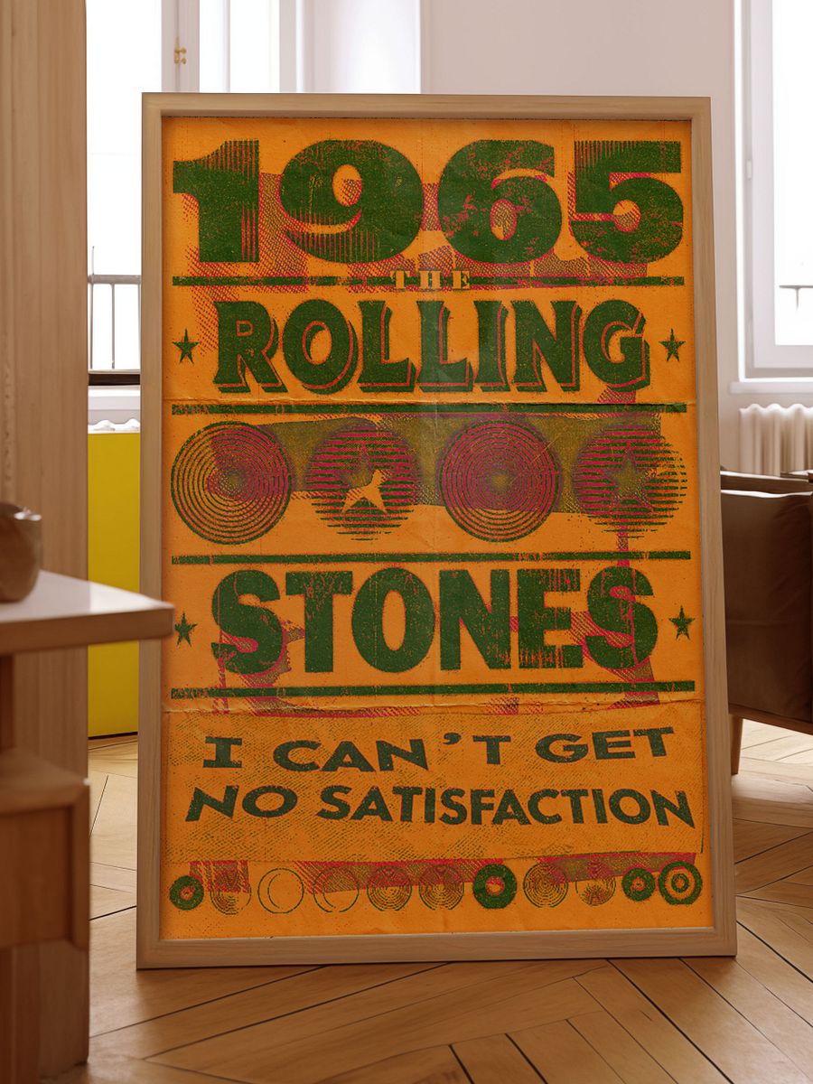 The Rolling Stones 1965 Tribute Poster | Vintage Rock Print | Retro Concert Art | Classic Music Decor | Timeless Tour Artwork product image (8)