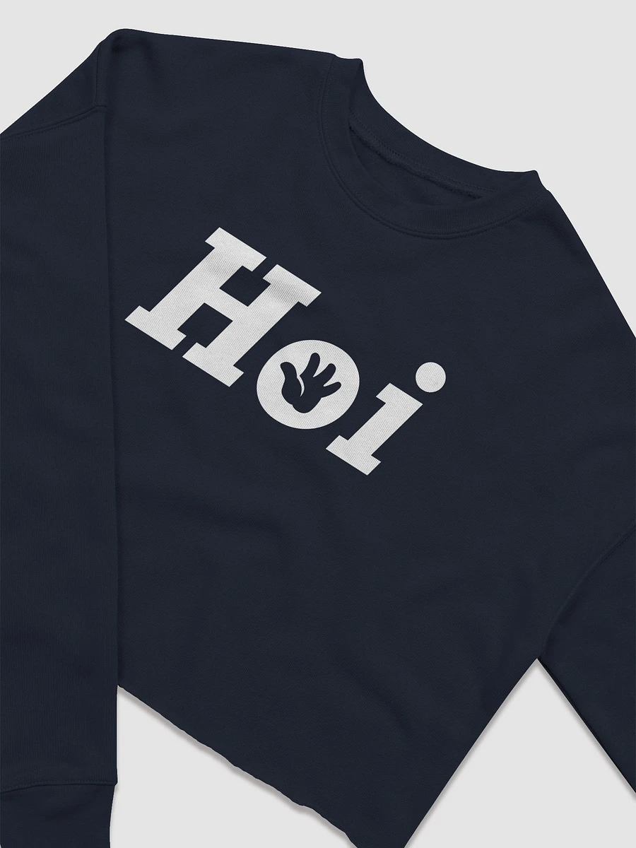 Hoi Women's Fleece Crop Sweatshirt product image (7)