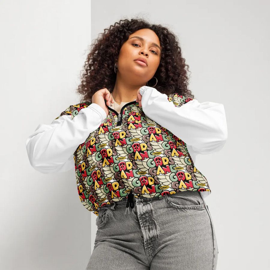 God's Gang | Women's Cropped Windbreaker product image (13)