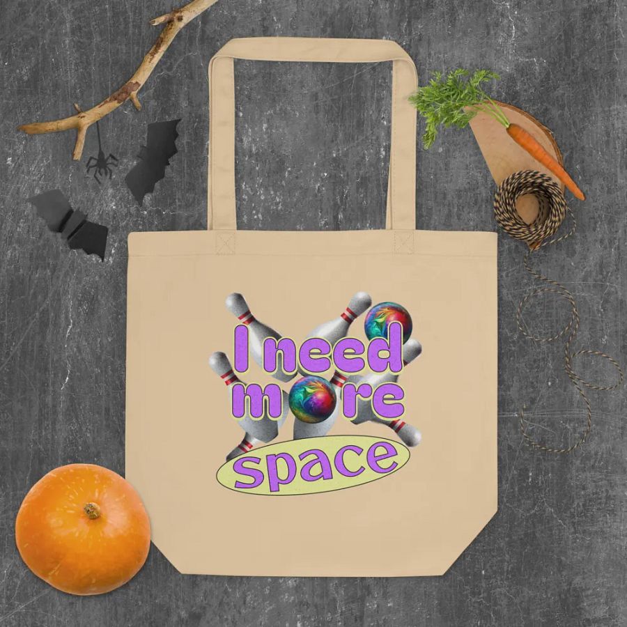 I Need More Space Bowling Tote Bag product image (4)