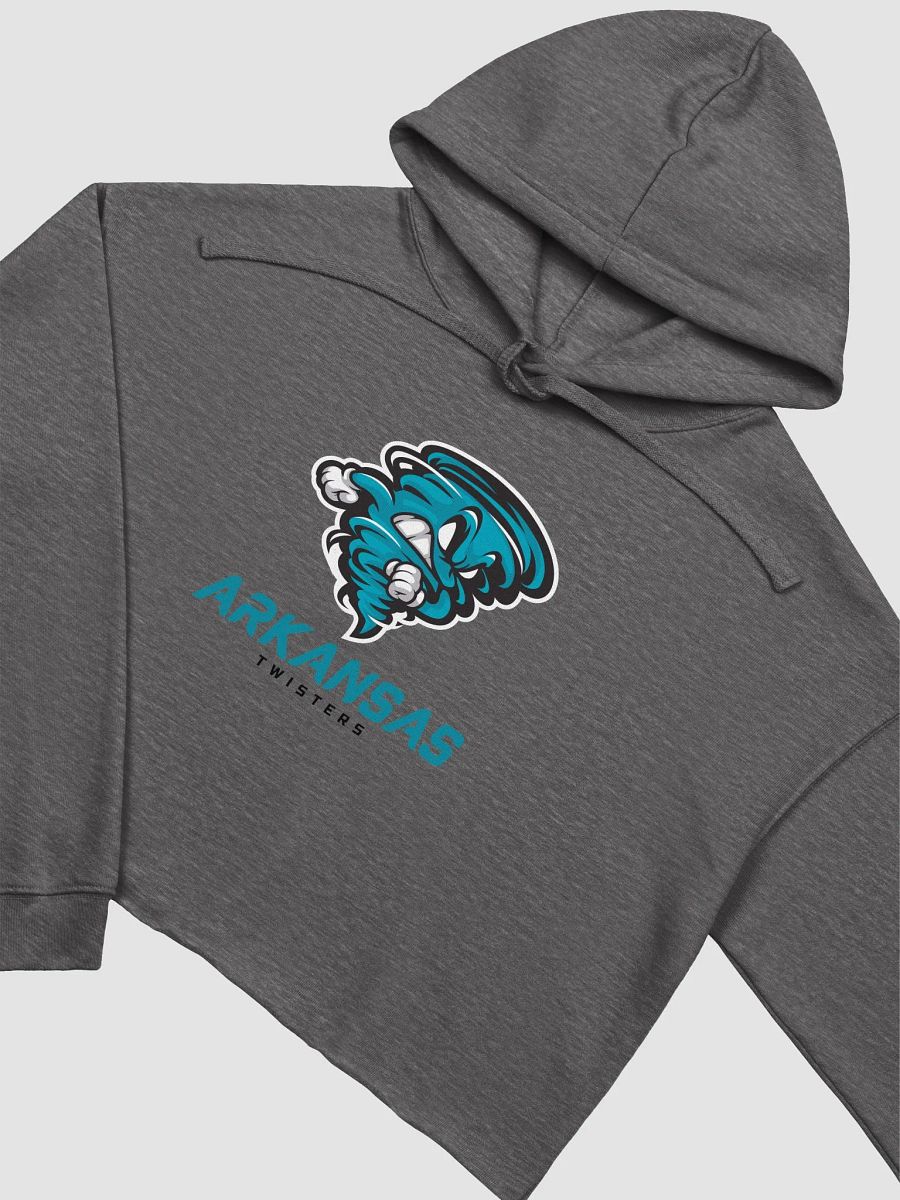 Arkansas Twisters Women's Crop Hoodie by Canvas product image (3)