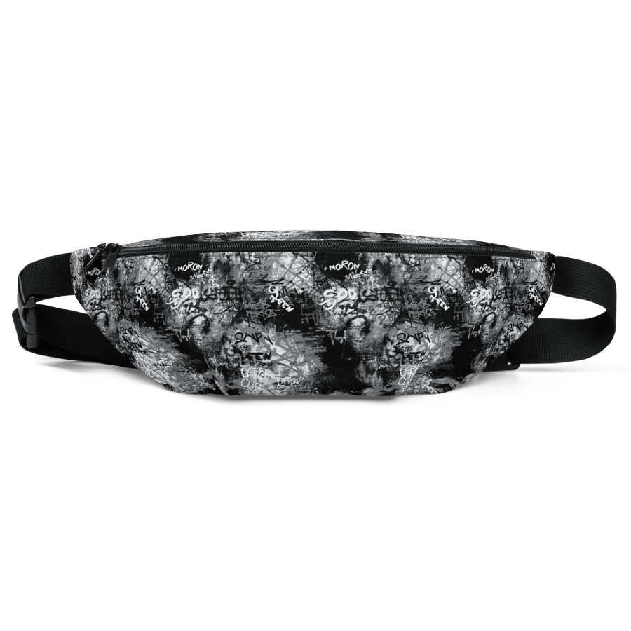Black and White Graffiti | Fanny Pack product image (2)