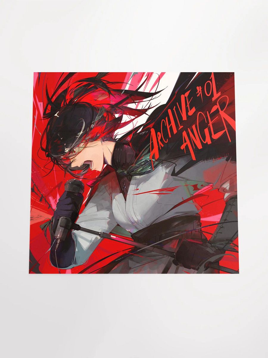 Archive #01: Anger Album Art Print product image (4)