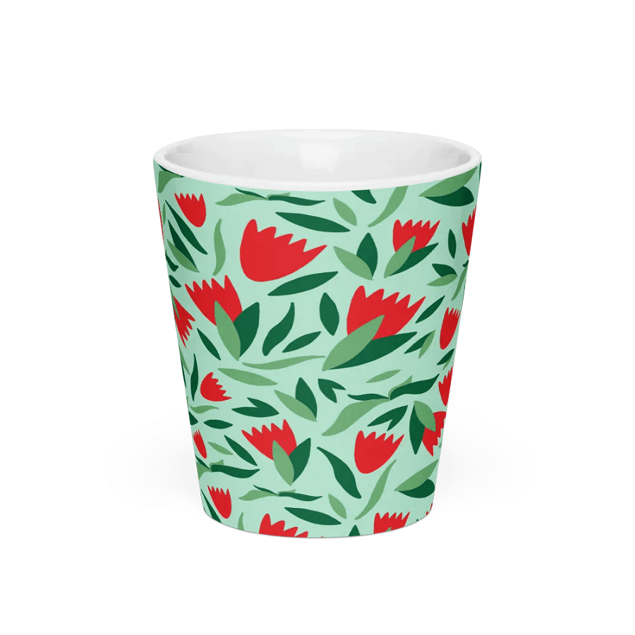 Blossom Elegance Latte Mug product image (3)