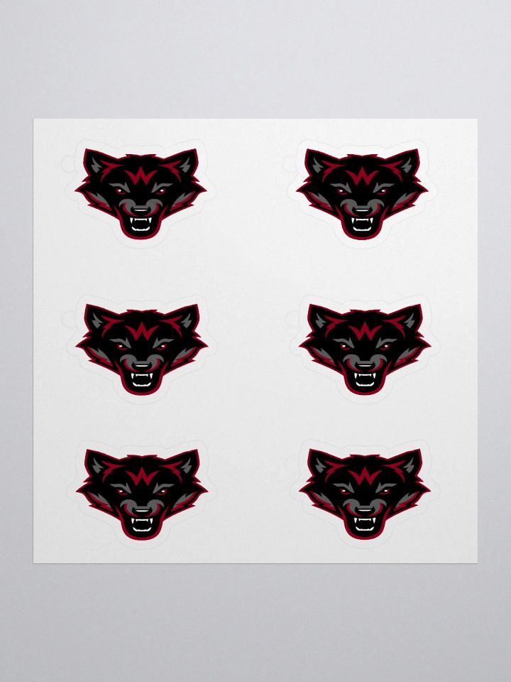 Vintage Captain Wolfpak Logo Sticker product image (2)