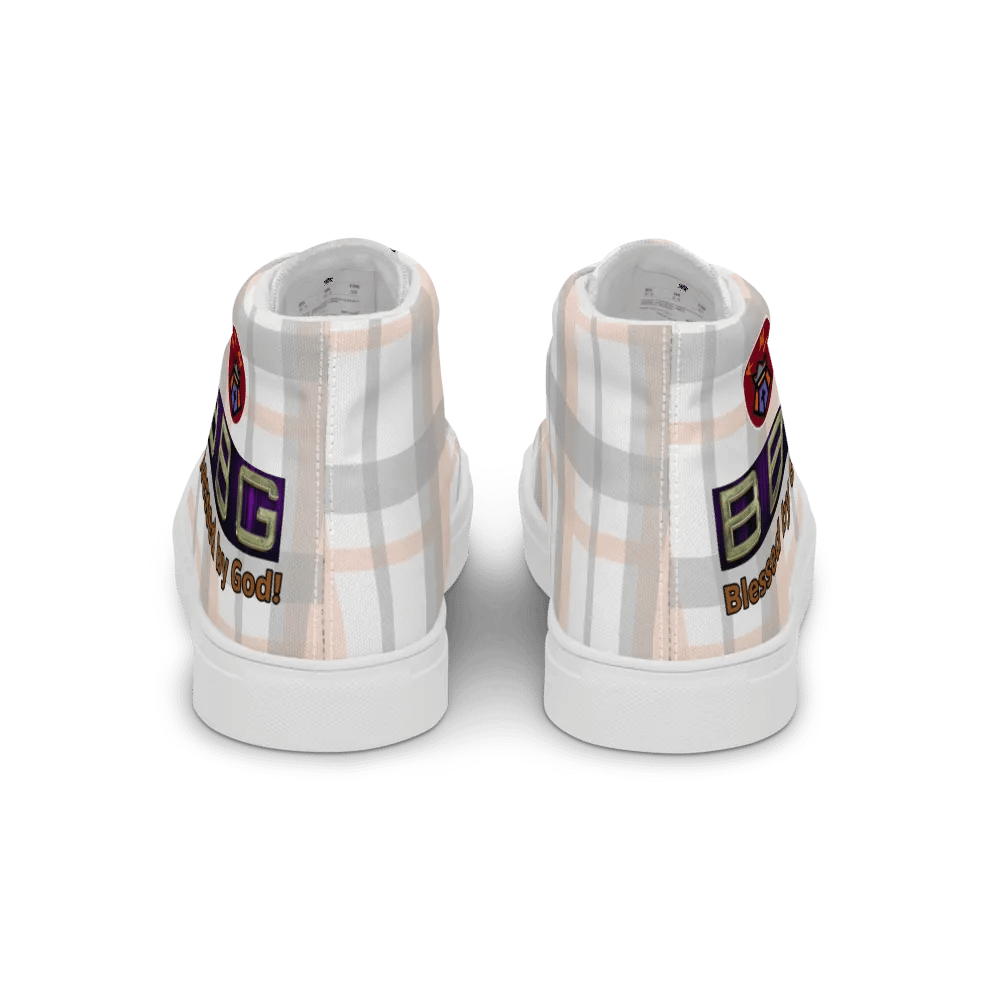 BBG Pale plaid High Tops product image (2)