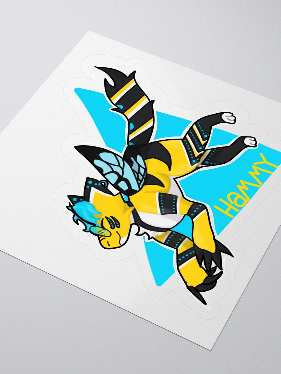 Buzzing bee Hammy Sticker product image (7)