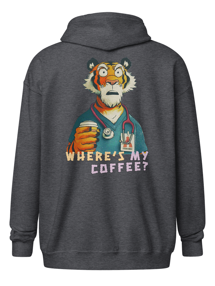 Nurse Coffee Zip Hoodie for Nursing Students product image (5)