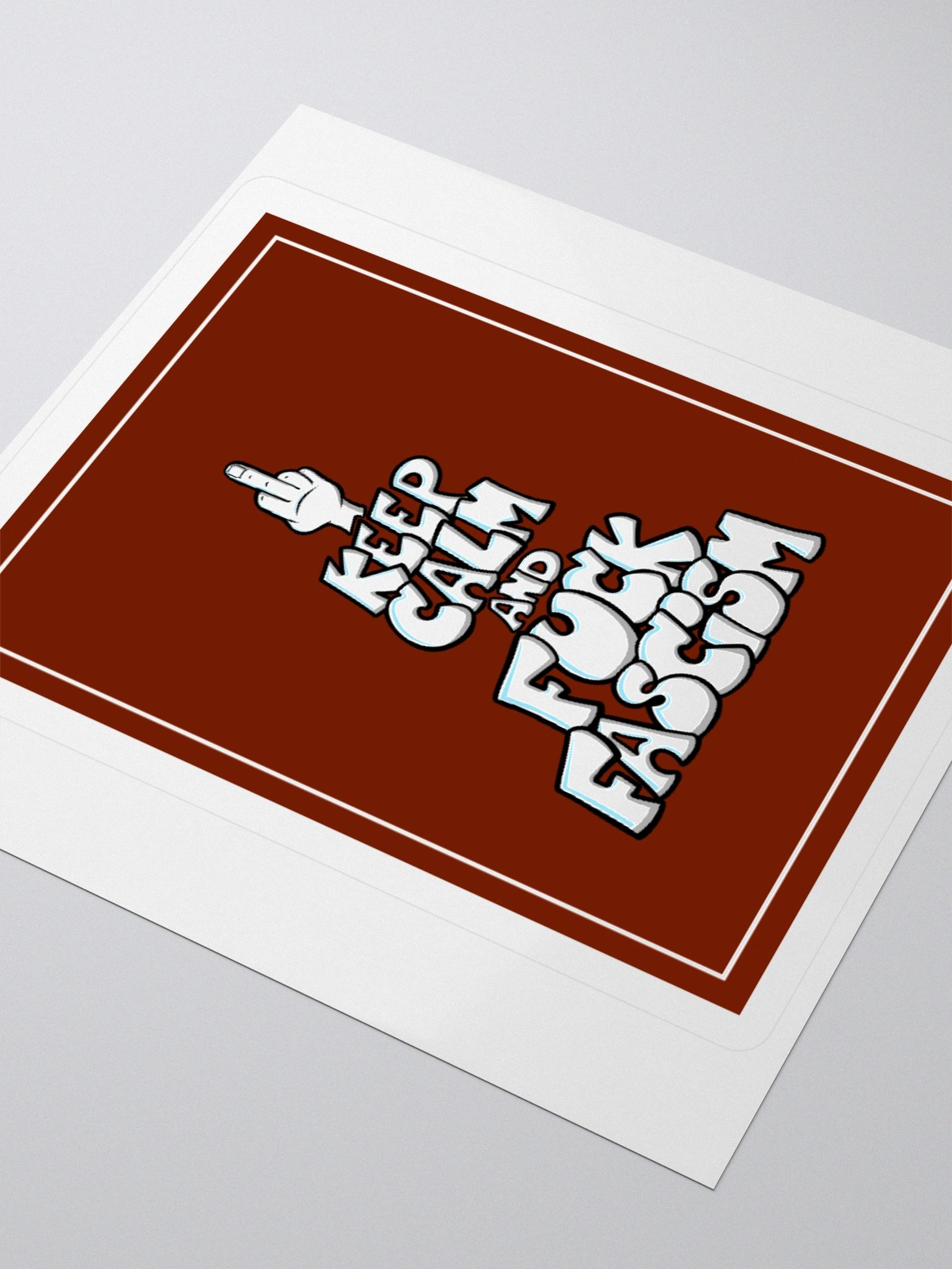 Keep Calm & Fuck Fascism product image (9)