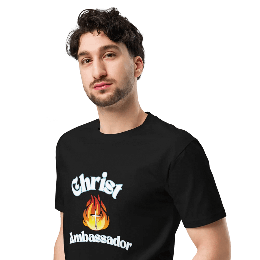 Christ Ambassador Flame Cross Tee product image (4)