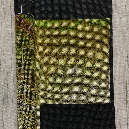 80,703 stitches into this piece! Finished another page - on to the next one!