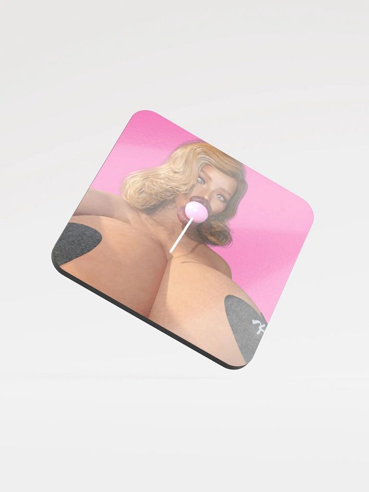 Plastic like candy coaster product image (2)