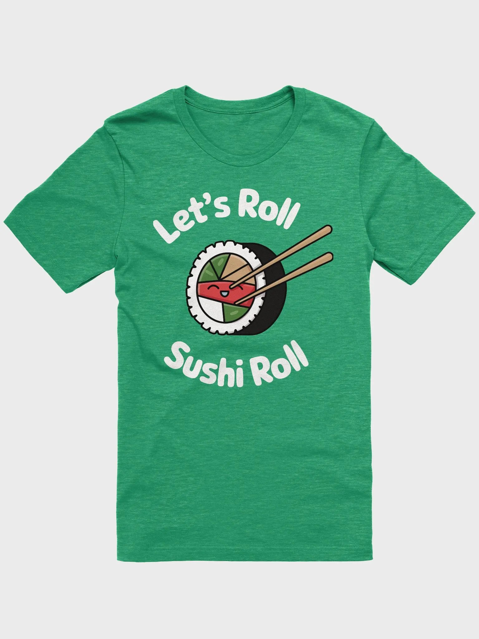 Sushi Roll Fun Unisex T-Shirt product image (2)