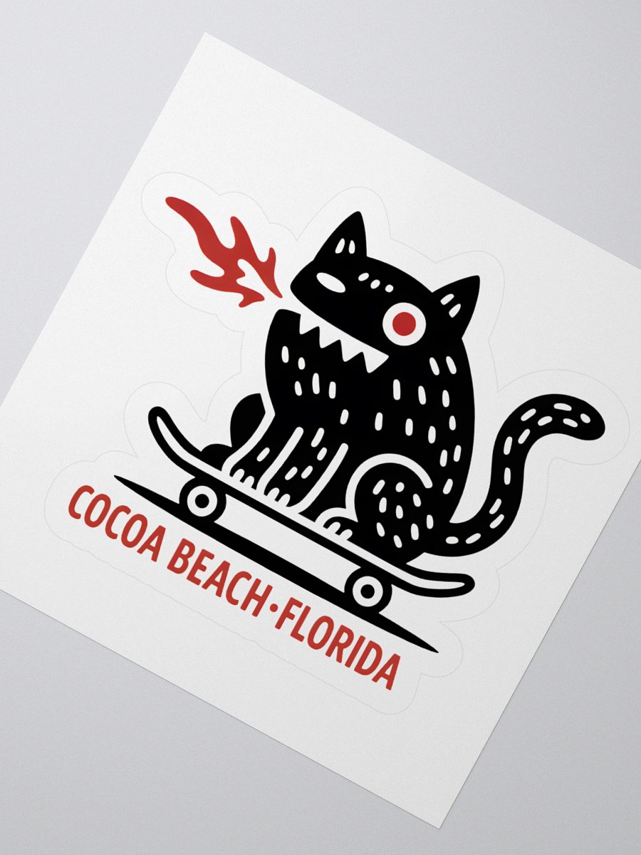 Cocoa Beach Florida | Skate Sticker product image (6)