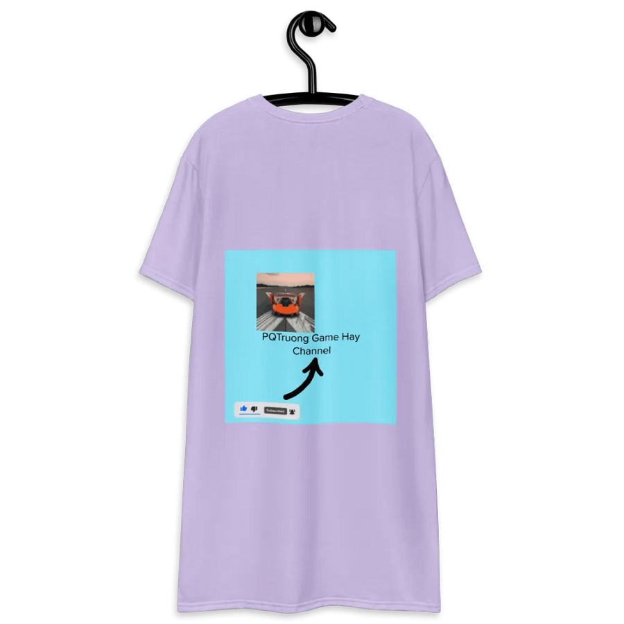 Váy thun in toàn thân/Full body printed T-shirt dress product image (7)