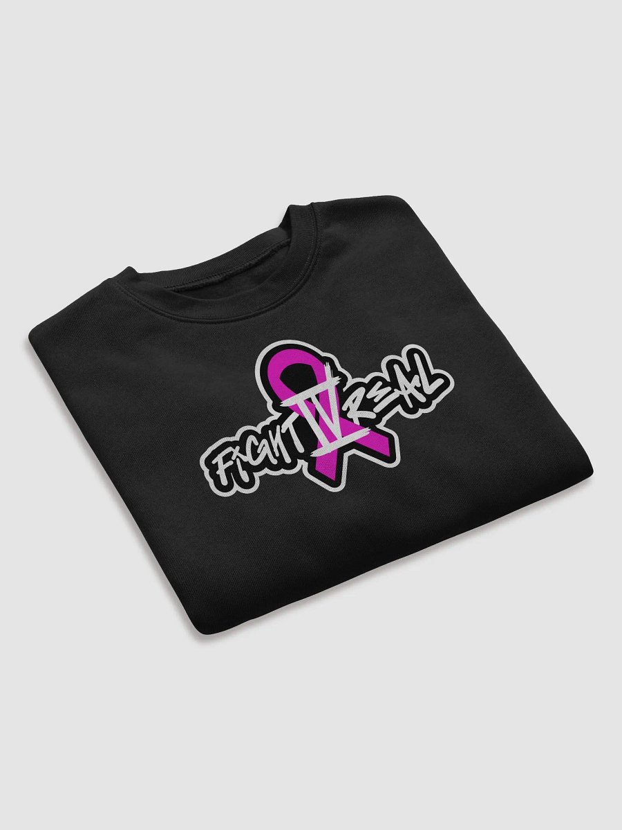 Breast Cancer Awareness Fleece Crop Sweatshirt product image (8)