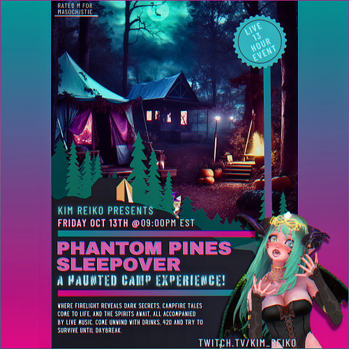 Step into the immersive world of dark folklore and embark on a sleepover like no other. Gather around the campfire as chillin...
