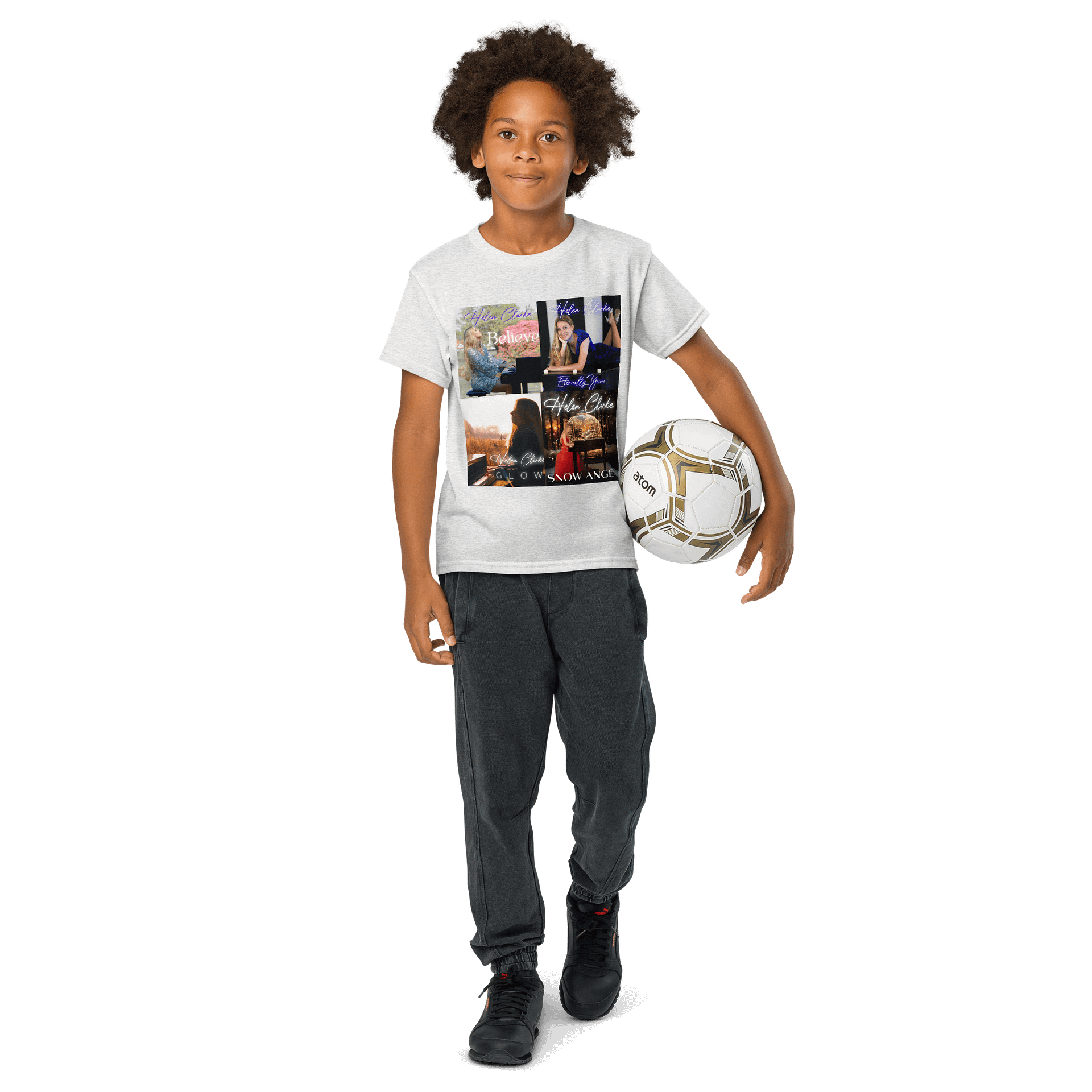 Helen Clarke Album Compilations Kid's T-Shirt product image (55)