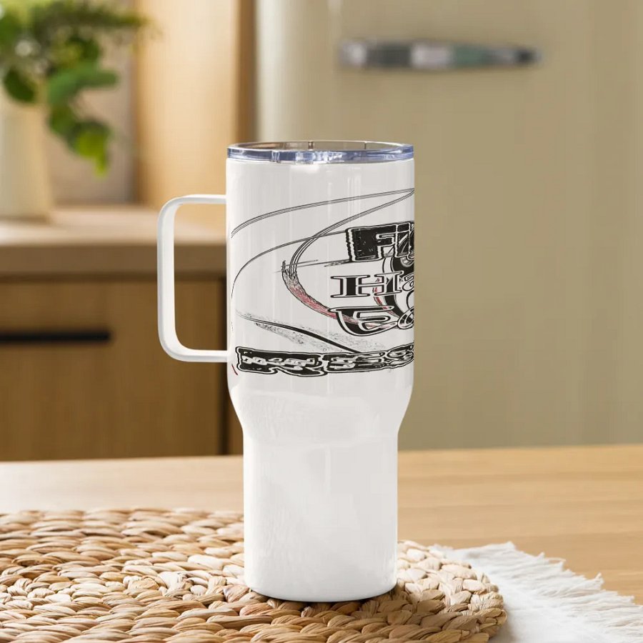Fight Hard Earn Respect - Travel Mug with a Handle product image (10)
