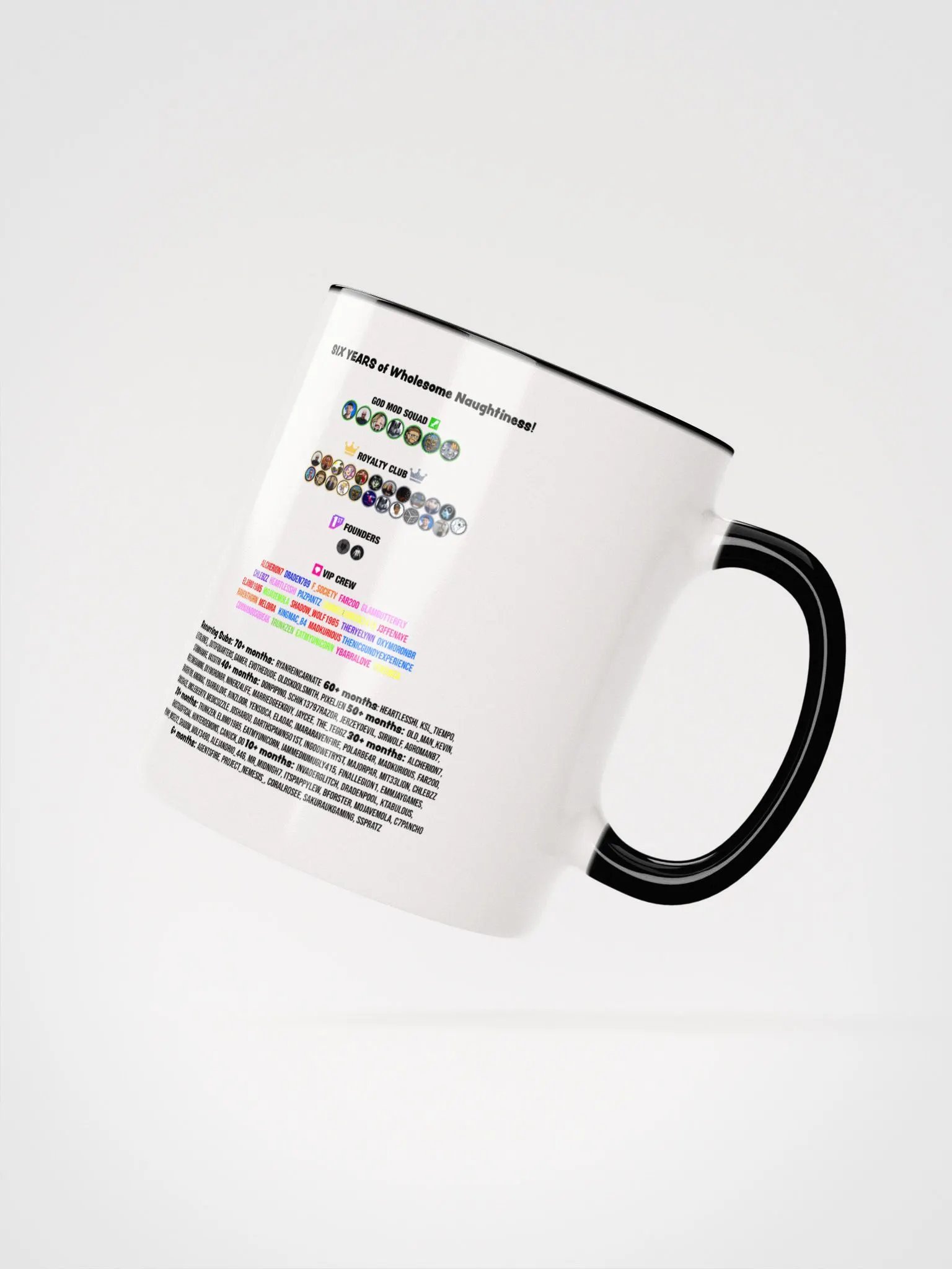 6 YEAR COMMEMORATIVE MUG! product image (3)